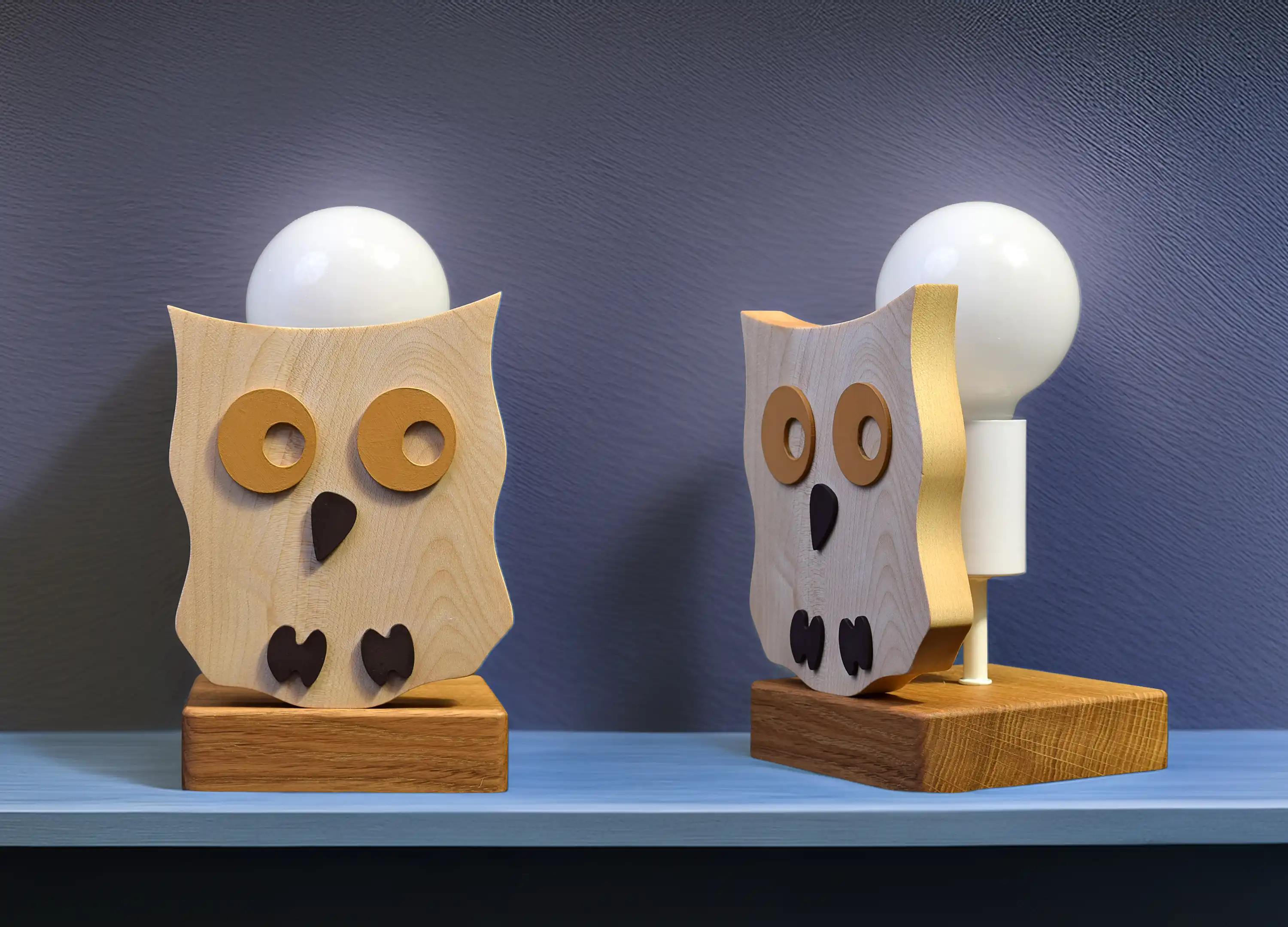 Lampe enfant en forme de hibou