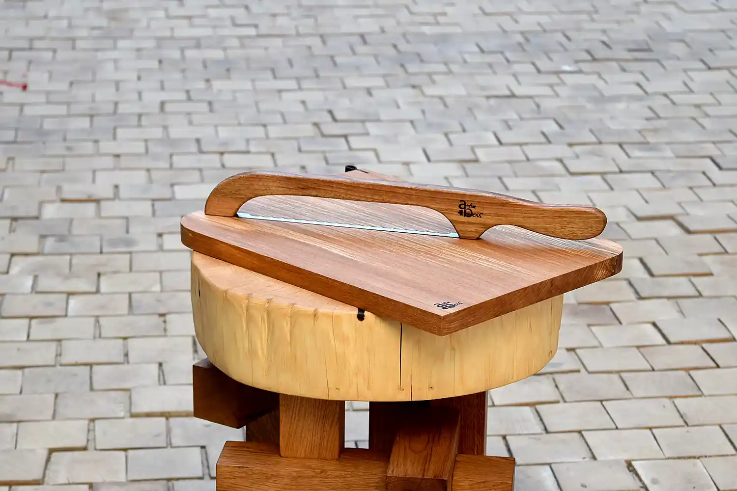 Couteau à pain - Atelier Les Sens du bois