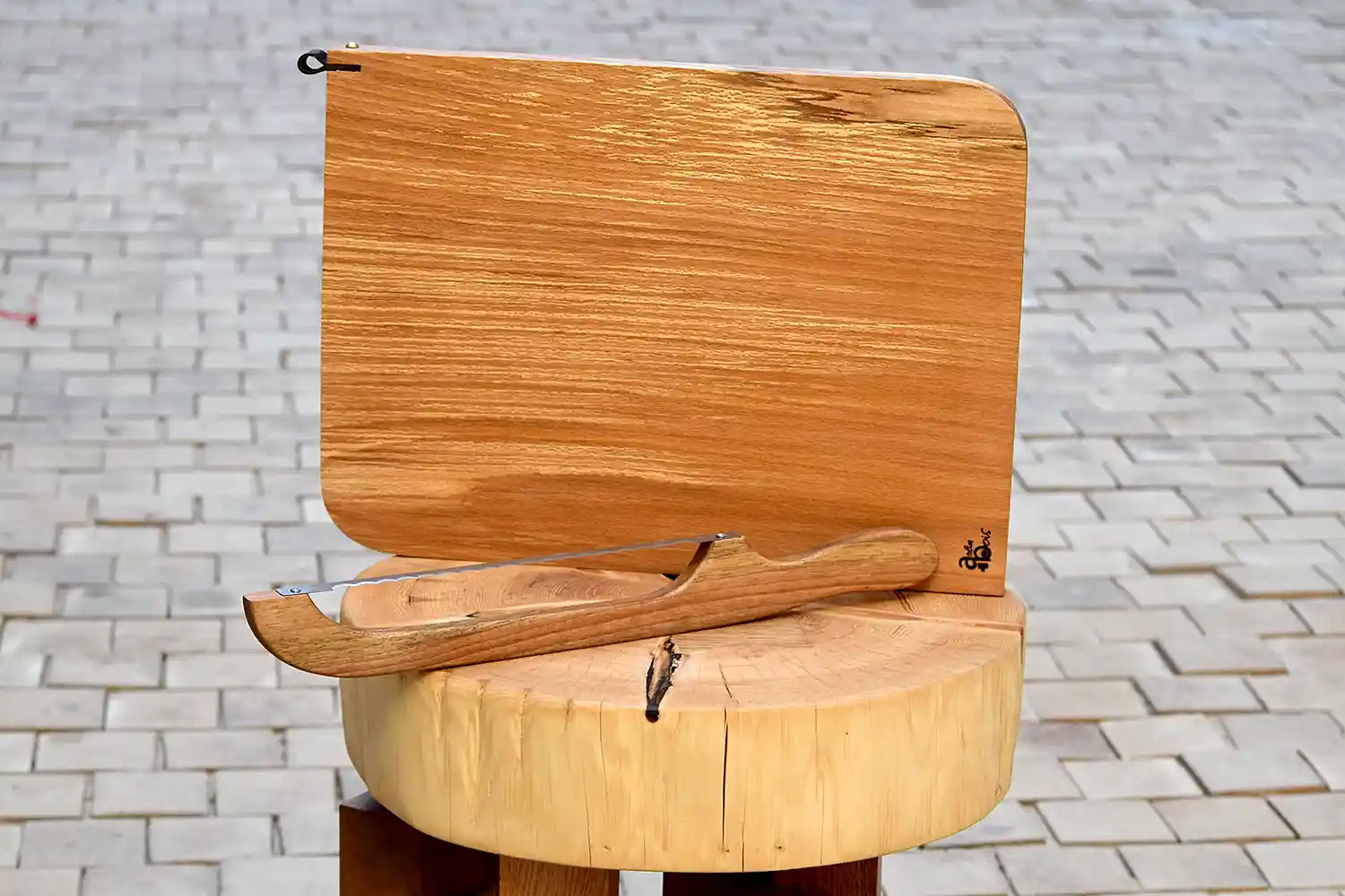Couteau à pain - Atelier Les Sens du bois
