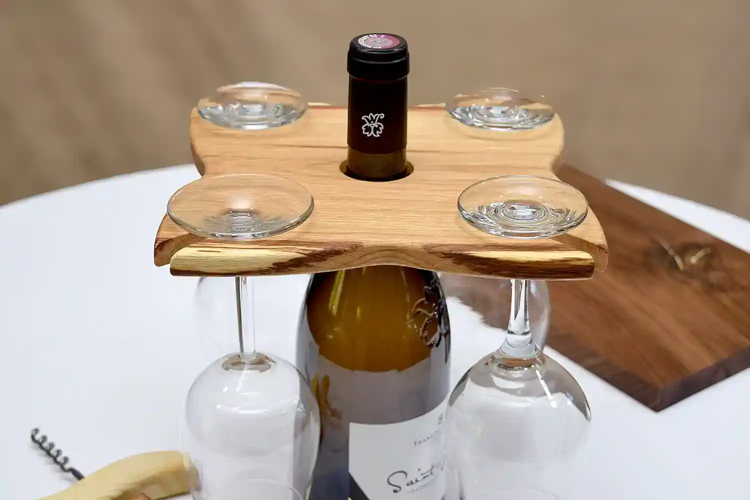 Supports pour verres à vin